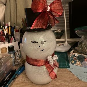 “Sassy Assy” snow girl!